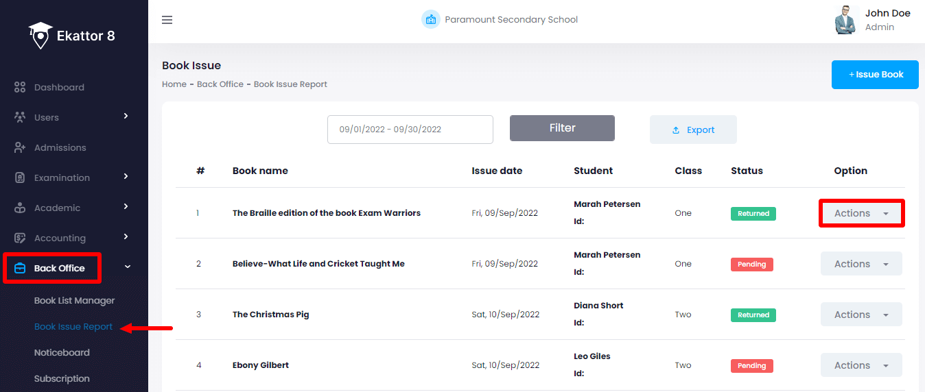 Ekattor 8 Managing Book Issue Ekattor 8 Managing Book Issue