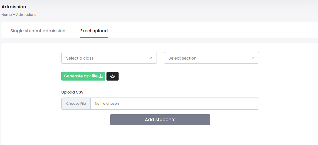 Ekattor 8 Admission Excel Upload 2 Ekattor 8 Admission Excel Upload 2