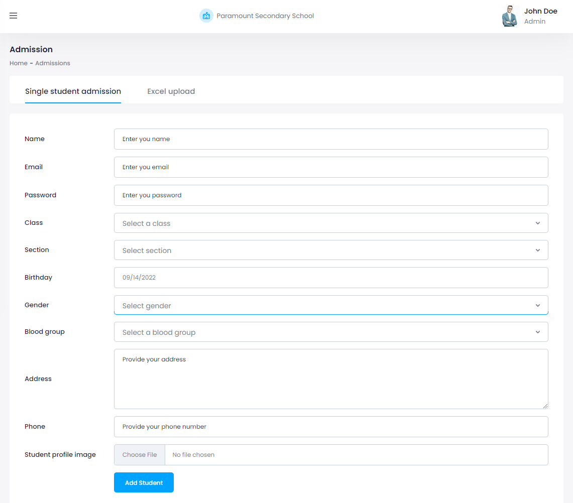 Ekattor 8 Single Student Admission 2 Ekattor 8 Single Student Admission 2